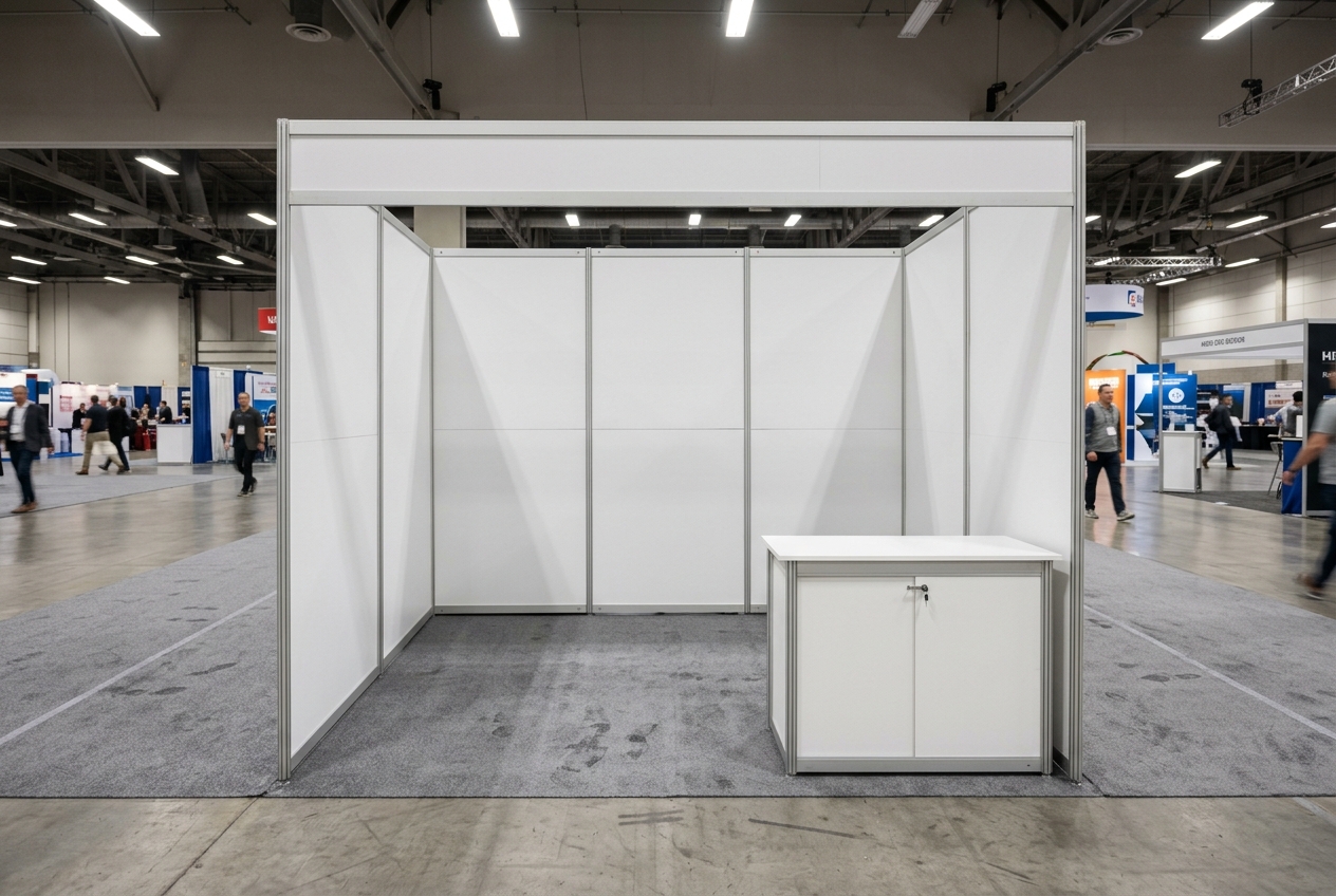 Before: Bare Exhibition Booth