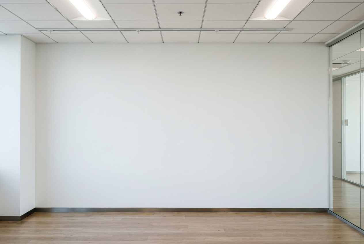 Before: Plain Office Wall